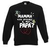 Babloo Felpa Bambino Neonato Idea Regalo Baby Mamma Vuoi Sposare Papa'
