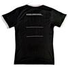 Rock Off officially licensed products Joy Division Ringer T Shirt Unknown Pleasures Logo Nuovo Ufficiale Unisex Nero Size L