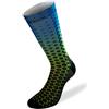 BIOTEX Calza Smart Pois Unisex per Ciclismo e Running, Calzino Estivo Stampato e Colorato, Intimo Tecnico Sportivo