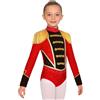 renvena Costume Domatrice Circo Bambina Costume da Banda Majorette con Nappa Paillettes Body Danza Classica Leotards da Balletto Cospaly Festa di Carnevale