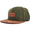 Blackskies Obsidian Snapback cap | Uomo Donna Cappellino da Baseball in Lana con Visiera in Similpelle Scamosciata | Basecap Unisex Streetwear Outdoor Estate Tempo Libero