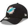 New Era NFL Berretti Football Americano Cappello Cappellino da Baseball Visiera Curva Regolabile 9Forty A-Frame Nero