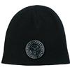 Ramones Beanie Hat Cap Presidential Seal band logo hey ho nuovo Ufficiale nero