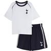 Lora Dora Tottenham Hotspur Pigiami Corti FC per Bambini, Kit da Calcio della Premiership, Set con Shorts e T-Shirt