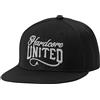 Hardcore United Reflectore Cappellino da Baseball, Nero, Taglia Unica Unisex-Adulto
