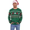 Bresdk Maglione Natalizio Uomo Pullover Invernale Maglioni Natalizi Coppia | Girocollo