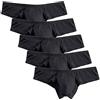 Generic Boxer da uomo a vita bassa traspirante convessa biancheria intima hip-lifting mutande super elastiche senza cuciture leggeri boxer slip