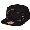 Mitchell & Ness Cappellino con logo Los Angeles Lakers, taglia XL, di colore nero (versione in lingua inglese)