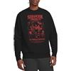 Stranger Things Stranger Things Mindflayer Group Horror Movie Poster Unisex Sweatshirt, Black Pullover Unisex - Adulto (Pacco da 1)