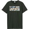 Amplified - Maglietta Camo Logo Oasis per Adulti Unisex