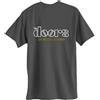 The Doors T Shirt La California Band Logo Nuovo Ufficiale Uomo Charcoal Grigio Size XL