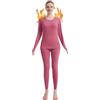 Fomolom Biancheria intima termica per le donne Long Johns Womens pigiama set solido ultra morbido manica lunga strato di base regali con scatola