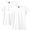 Gildan T-Shirt Aderente in Cotone, Confezione da 2 T-Shirt Donna (Pacco da 2)