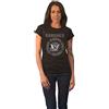 Ramones T Shirt Presidential Seal Diamante Logo Ufficiale da Donna Skinny Fit