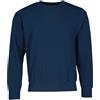 Fruit of the Loom, Felpa da uomo con collo a giro Eversoft in pile, traspirante e ad asciugatura rapida, taglie S-4X, blu navy, XL