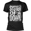 Plastic Head System of A Down Distressed Logo T Shirt Size XL