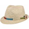 LIPODO Colour Band Cappello Trilby in Paglia Prodotto in Italia Bambini Primavera Estate