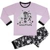 Disney The Nightmare Before Christmas Little Nightmare Pigiama a Maniche Lunghe, Pink/Black, Rosa