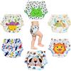 HaimoBurg Confezione da 6 Impermeabili Cotone Mutandine di Apprendimento per Bambino