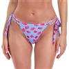 RELLECIGA Moda Mare Donna Slip Bikini Tanga Regolabile Lacci Thong Bottom