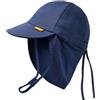 FURTALK Cappello da Sole per Bambini UPF 50+ Protezione UV per Ragazze e Ragazzi Cappello Estivo da Spiaggia con mentoniera Regolabile e Alette per Il Collo