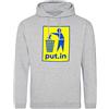 B&S Boutique Put.in in Waste Fun Crazzy Support Ukraine War Felpa con Cappuccio Unisex