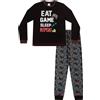 thepyjamafactory Ragazzi Eat Game Sleep Controller Lungo Cotone Pigiama