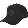 Bioworld Ricamo simbolo Batman con intarsi in Pu Lana Poly B104 A Frame Snapback