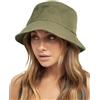 FURTALK Cappello da Pesca Unisex Cappello a Secchiello in Cotone Cappello da Sole Regolabile per Uomo e Donna