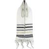 Round Designs Scialle messianico Menorah Tallit preghiera Tzitzit ebraico cristiano sciarpa uomo donna