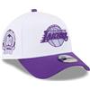 New Era 9Forty A-Frame - Cappellino Snapback Los Angeles Lakers, bianco, Taglia unica