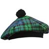 YAS Designer YAS Cappello scozzese Tam o' Shanter Tammy Jimmy cappello piatto in molti tartan