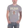 Rush T Shirt American Tour 1977 Ufficiale Uomo Sports Grigio Size S