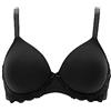 Lepel BALCONCINO DONNA LEPEL CON FERRETTO IN COT. ELASTICIZATO ART 261 COL. E MIS. A SCELTA (5, NERO)