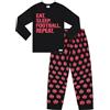 thepyjamafactory Ragazzi Eat Sleep Football Repeat Rosso Lungo Cotone Pigiama