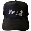Judas Priest Cappellino da Baseball Band Logo Sonic Argento Nuovo Ufficiale Nero Size One Size