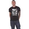 Linkin Park T Shirt Soldier Hybrid Theory Band Logo Nuovo Ufficiale Unisex Nero Size M