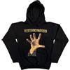 Rock Off officially licensed products System Of A Down Hand Band Logo Pullover Felpa Con Cappuccio