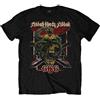 Black Sabbath 666 - Maglietta ufficiale con teschio di serpente