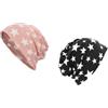 DJC BOUTIQUE Confezione da 2 copricapi per chemioterapia, turbante, da donna, per dormire, alopecia, cancro, yoga, perdita di capelli