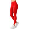 Risalti Leggins Donna Vita Alta Costina Seamless in Microfibra Ilena | Pantaloni Sportivi Elasticizzati Senza Cuciture, Leggings Palestra, Yoga, Pilates, Abbigliamento Fitness, Made in Italy