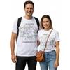 GWCC Licensed TFL104W - Maglietta unisex London Undergound, colore: Bianco
