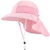MASOCIO Cappellino Estivo Sole Neonato Bambino Cappello Spiaggia Tesa Larga Regolabile