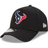 New Era NFL Berretti Football Americano Cappello Cappellino da Baseball Visiera Curva Regolabile 9Forty A-Frame Nero