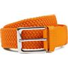Suitable Cintura intrecciata arancione - Uomo - Abbigliamento - Cinghia Elastica Oranje