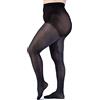 LEELA LAB Collant Curvy Taglie Forti Fashion in Lurex, calze collant donna con brillantini, collant 30 Denari, Calze glitter - taglie conformate donna Made in Italy