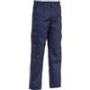 ECOWORK PANTALONE DA LAVORO ENERGY taglia M - blu - DP.1066170 - In 65% poliestere e 35% cotone. Con 2 tasche principali, tas