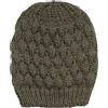 styleBREAKER Berretto Donna in Lana a Maglia con Motivo a Bolle | Made in Italy. Design a rilievo color lampone, con alpaca. Fascia elastica 18 cm (circonferenza 40-61 cm).