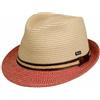 LIPODO CAPPELLISHOP Montenovo Cappello Trilby Pied de Poule Multicolore Prodotto in Italia Uomo Primavera Estate