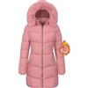 Tuopuda Cappotto Giubbotto Donna Invernale Giacca Cappotti Imbottita Caldo Parka Slim Fit Felpa con Cappuccio in Pelliccia Staccabile Giacche Trapuntato Giaccone Outdoor